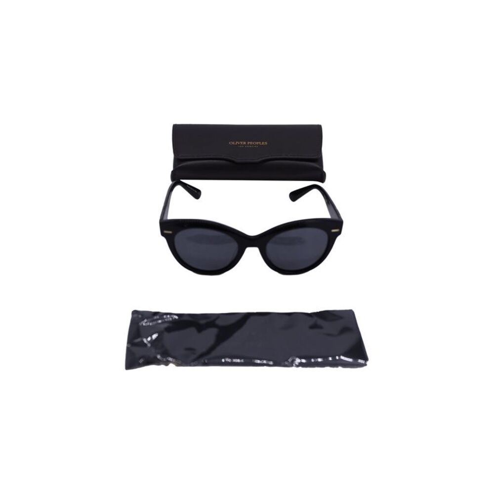 The Row x Oliver Peoples Georgica Cat-Eye Sunglasses in Brown Acetate - Picture 2 of 9